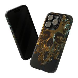 Golden Skull Trooper - Protective Phone Case