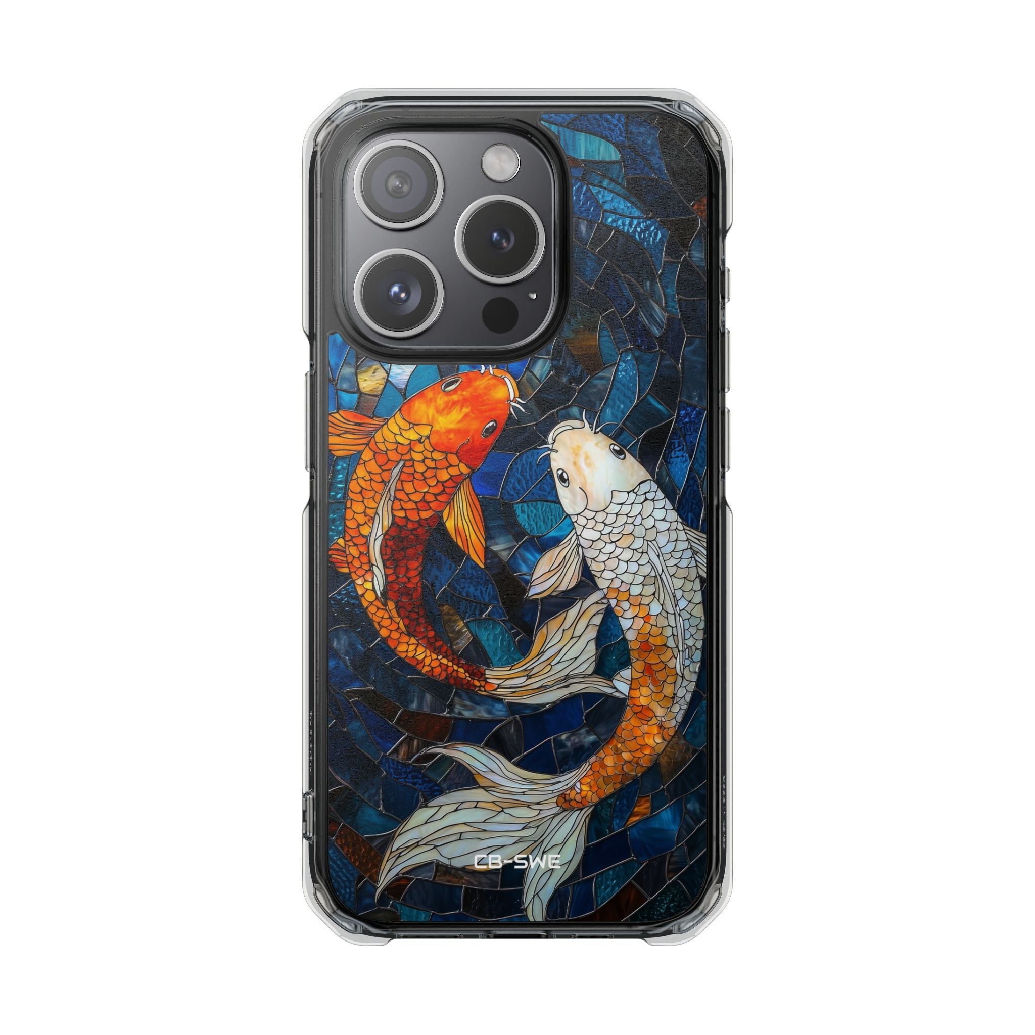 Koi Fish Swim iPhone Case - Impact