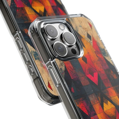 Fiery Symmetry Fusion iPhone 16 - Impact Clear+