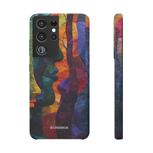 Interwoven Vibrance | Slim Phone Case for Samsung