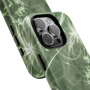 Ethereal Green Flow Art - for iPhone 16