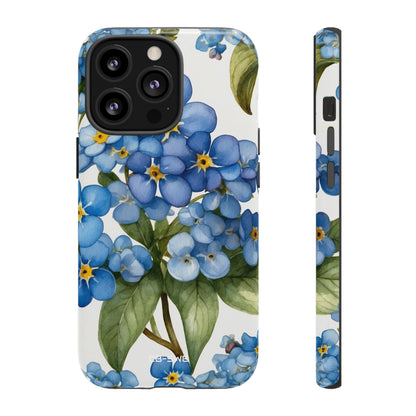 Forget-Me-Nots Bloom - iPhone Case