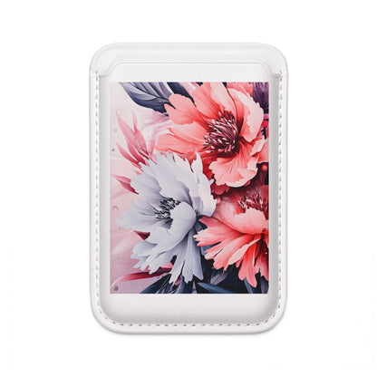 Coral Blossom Wallet – MagSafe Ready