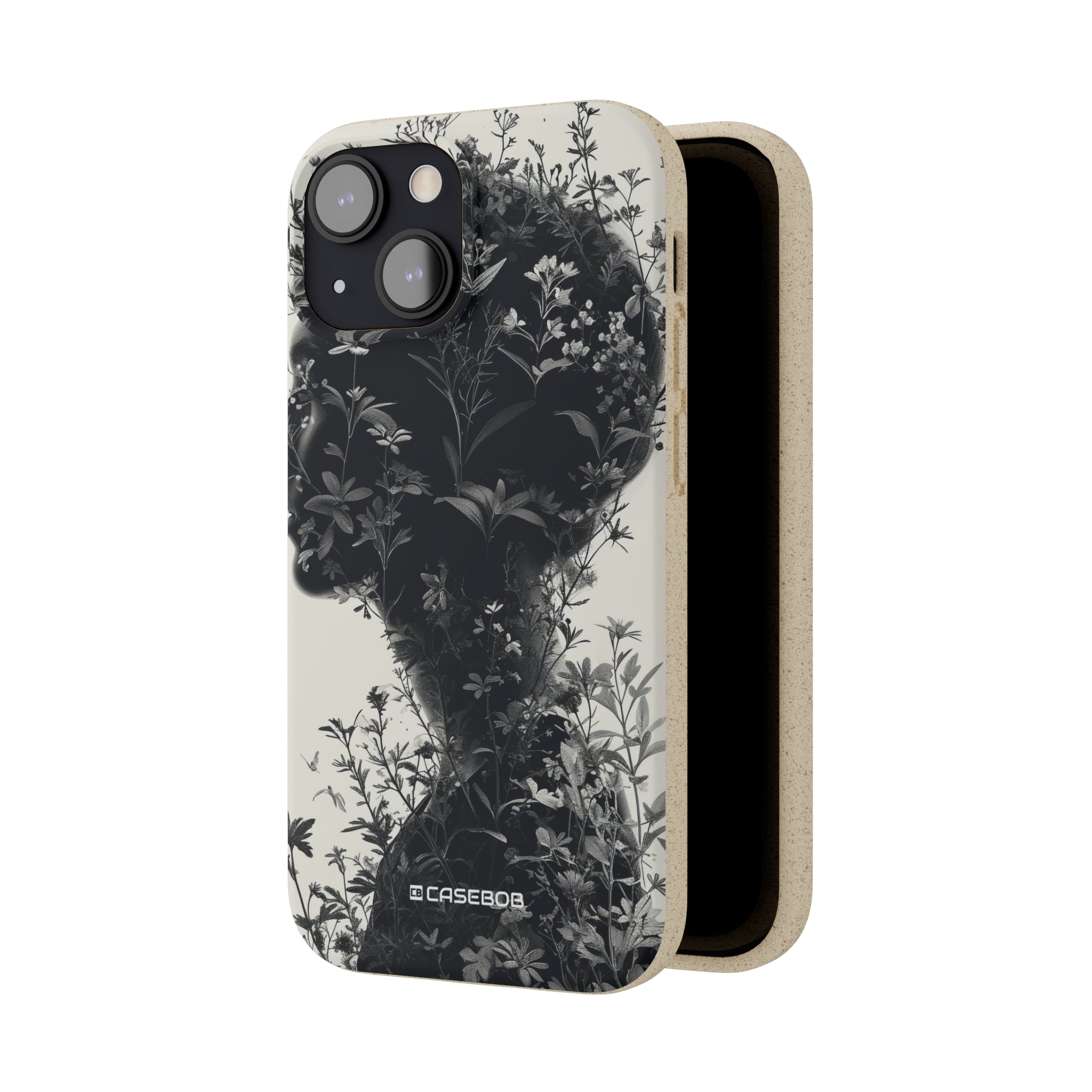 Botanical Silhouette Essence | Biodegradable Phone Case