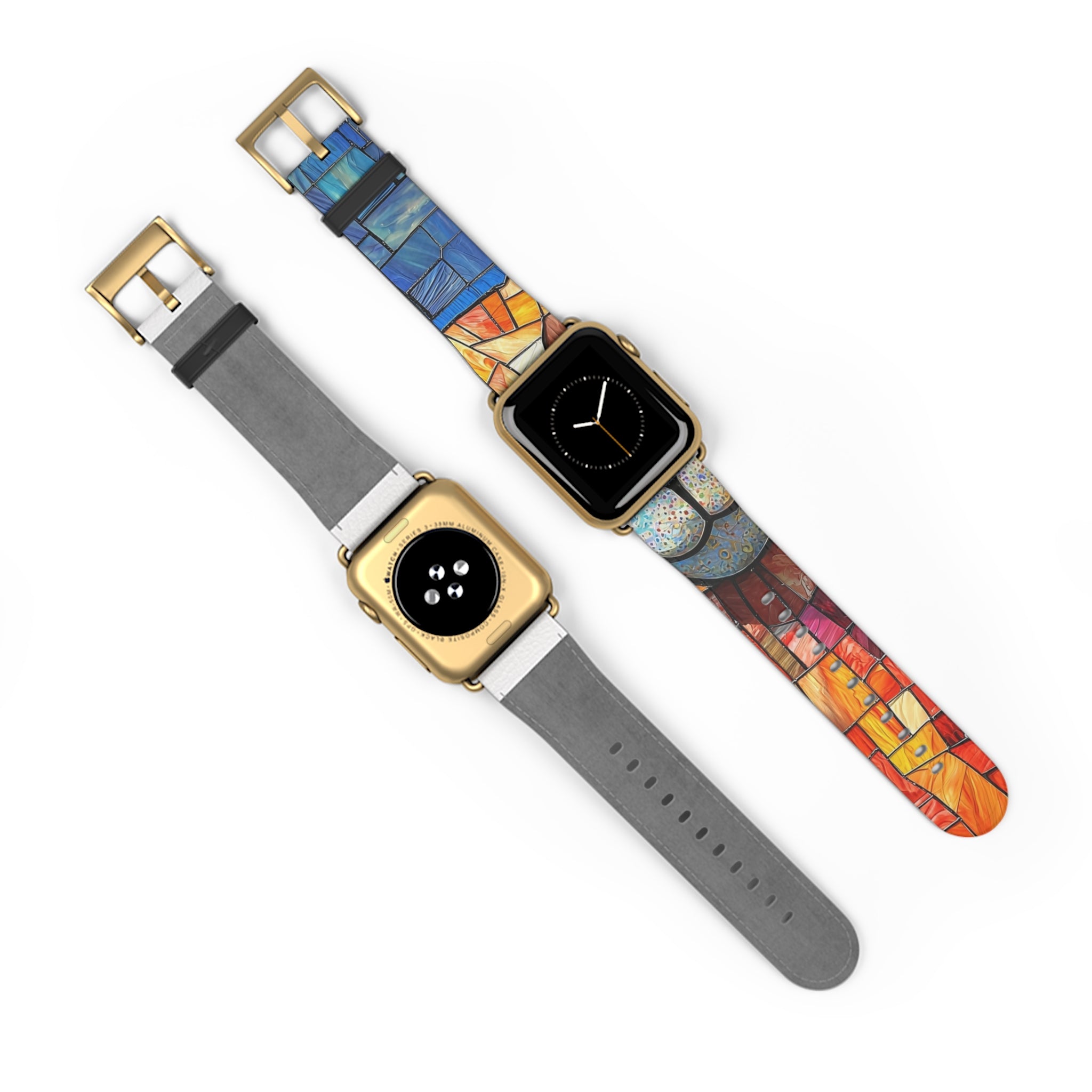 Sunglass Llama Mosaic - Watch Band