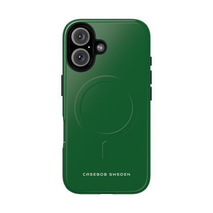 Dark Green iPhone 16  Tough+ Phone Case