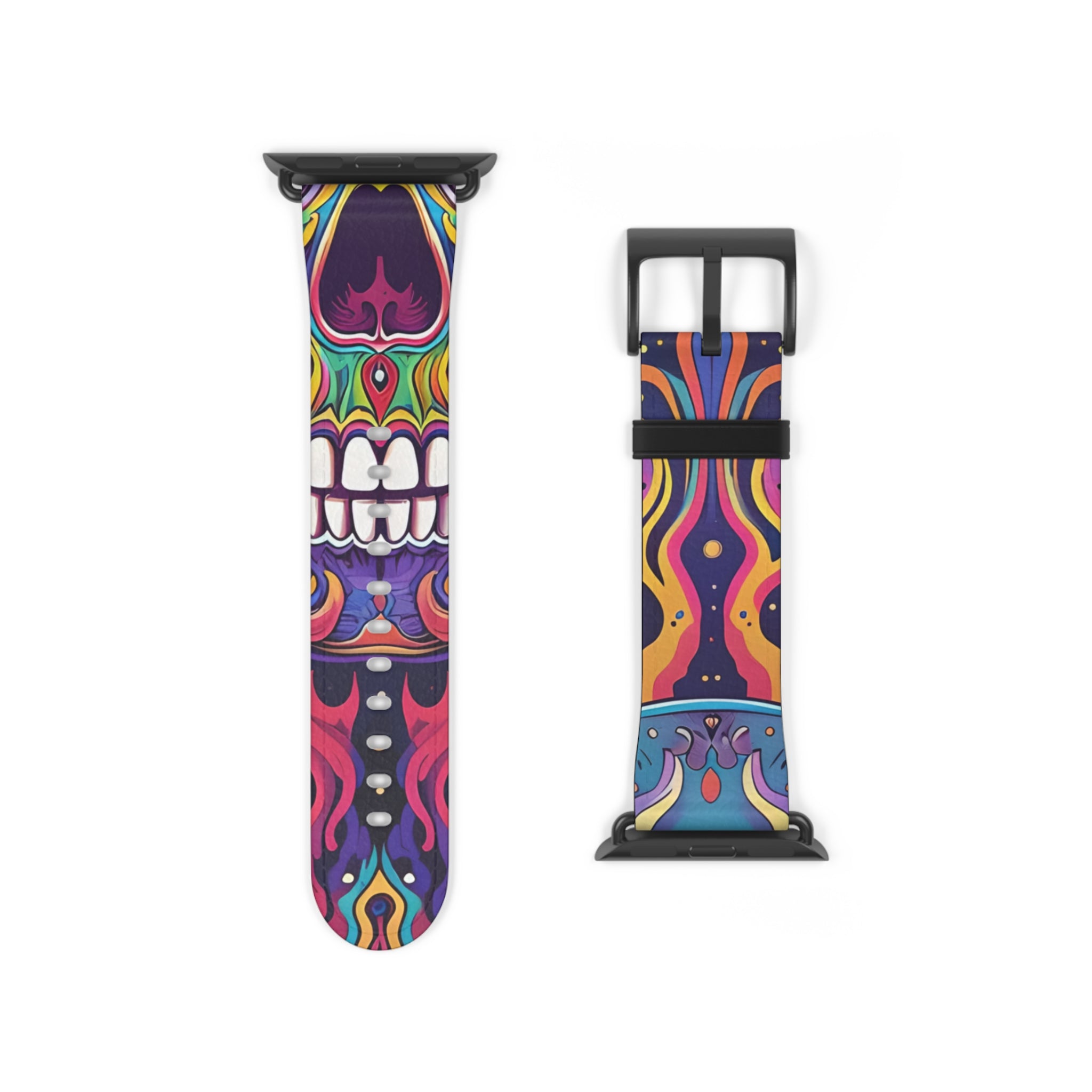 Psychedelic Skull - Watch Band