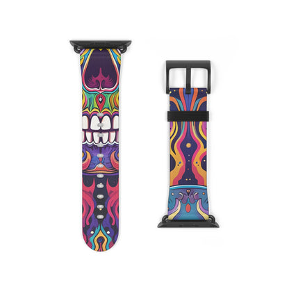 Psychedelic Skull - Watch Band