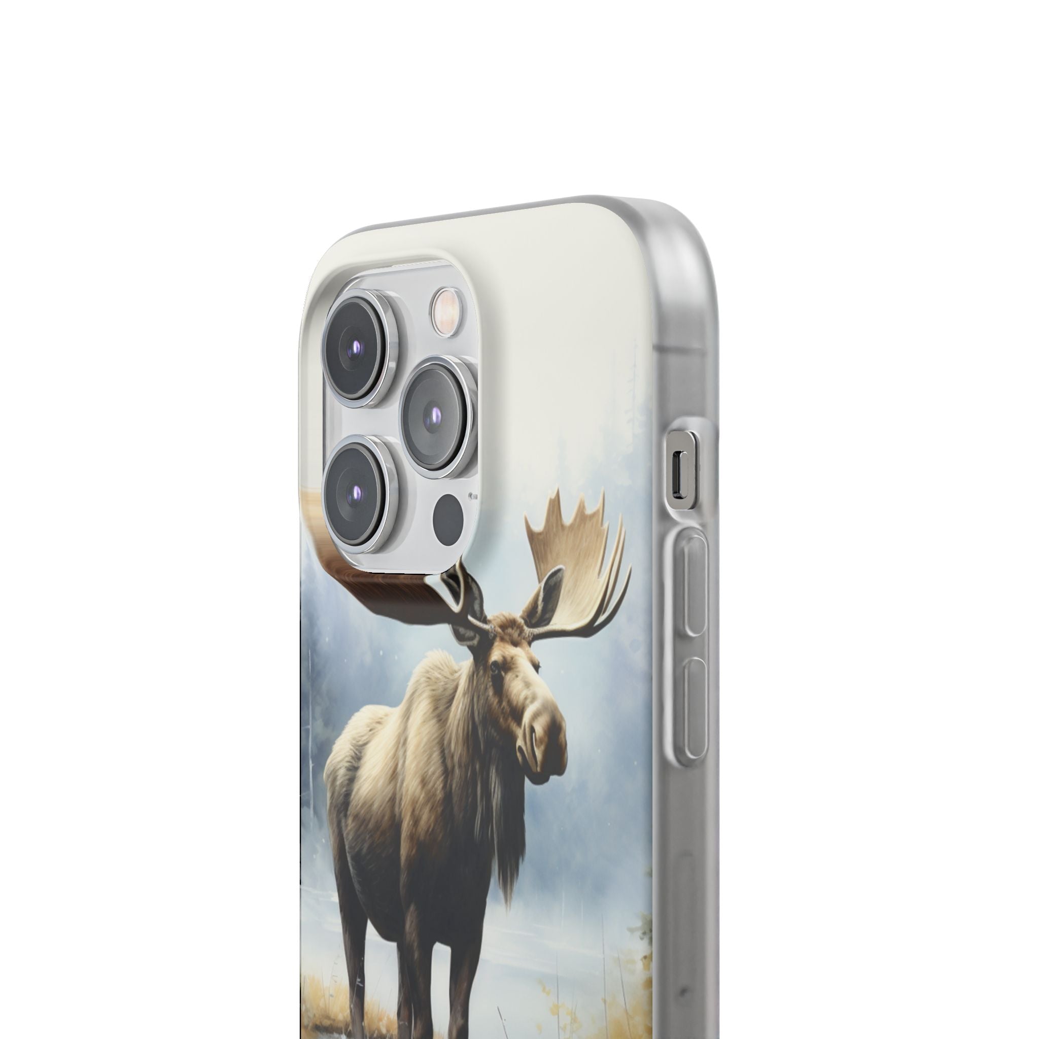 Moose Reflection iPhone 14 Pro Case - Soft
