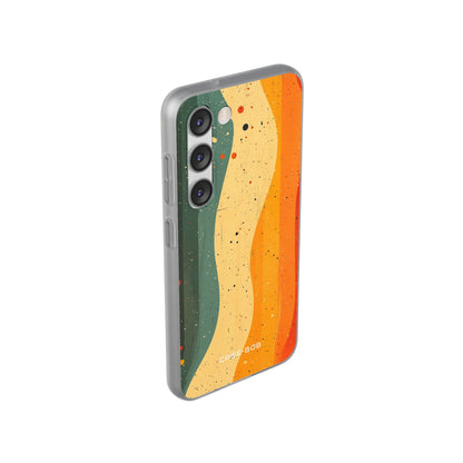 Wavy Forest Veil Samsung S23 Case - Soft