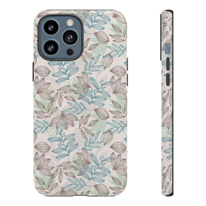 Minty Leaf - Protective Phone Case