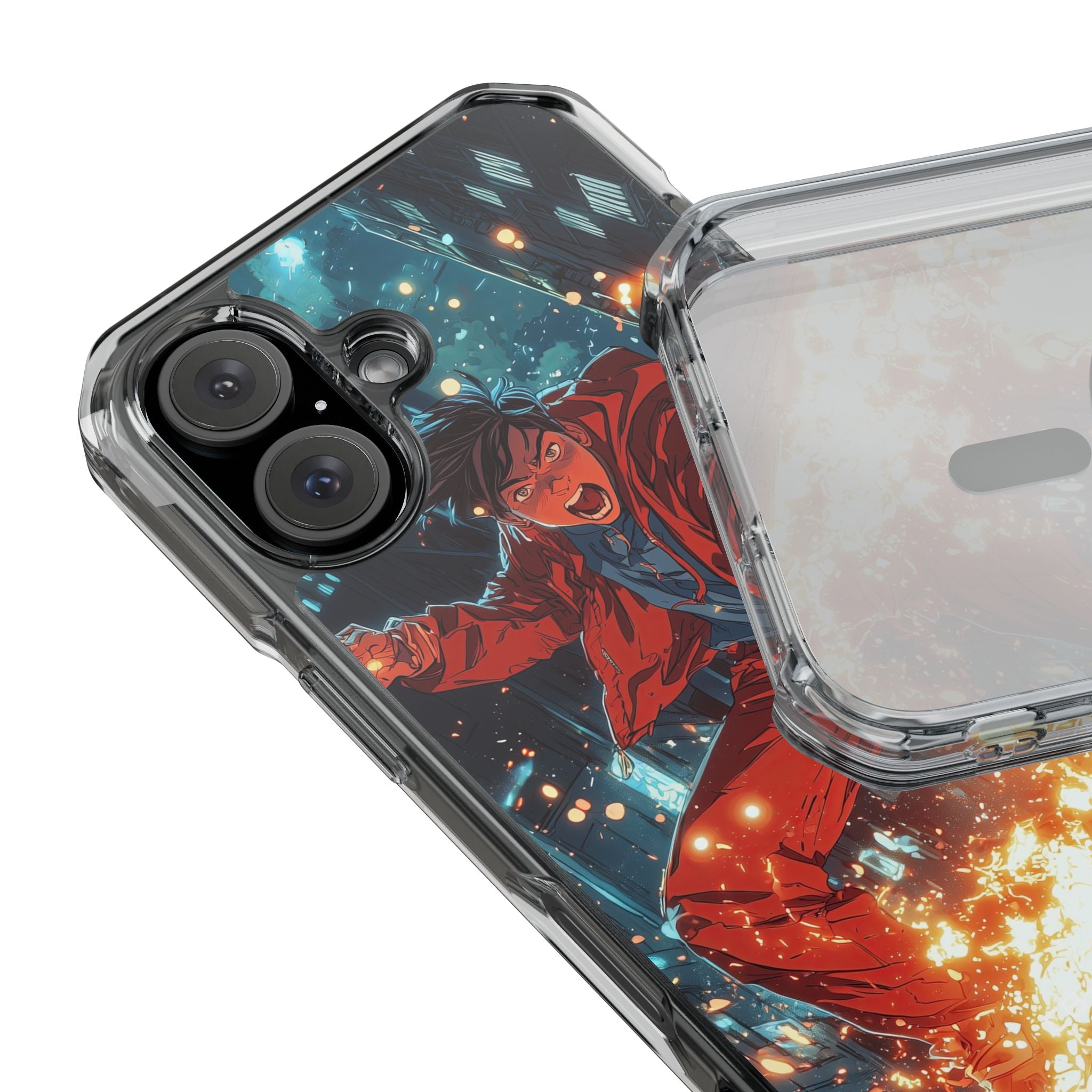 Flames Ignite Action iPhone Case - Impact