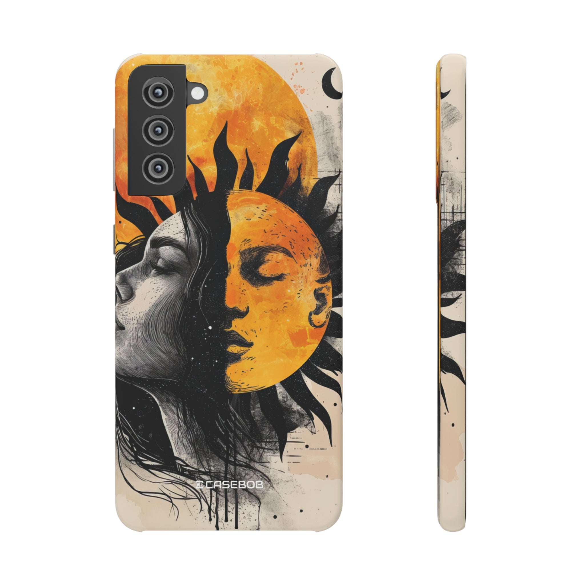 Sunlit Duality | Slim Phone Case for Samsung