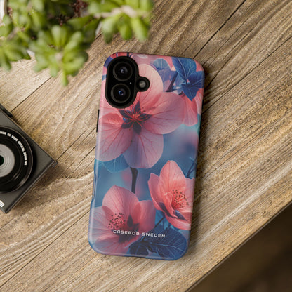 Ethereal Floral Harmony iPhone 16 - Tough Phone Case