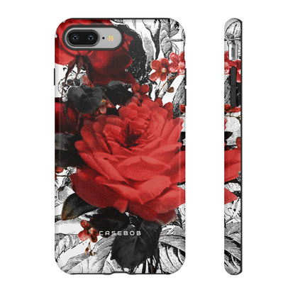 Cheruse Gothic Flower - Protective Phone Case