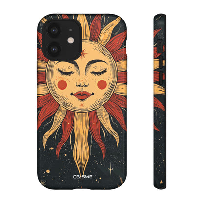 Sunshine Embraces Stars - iPhone Case