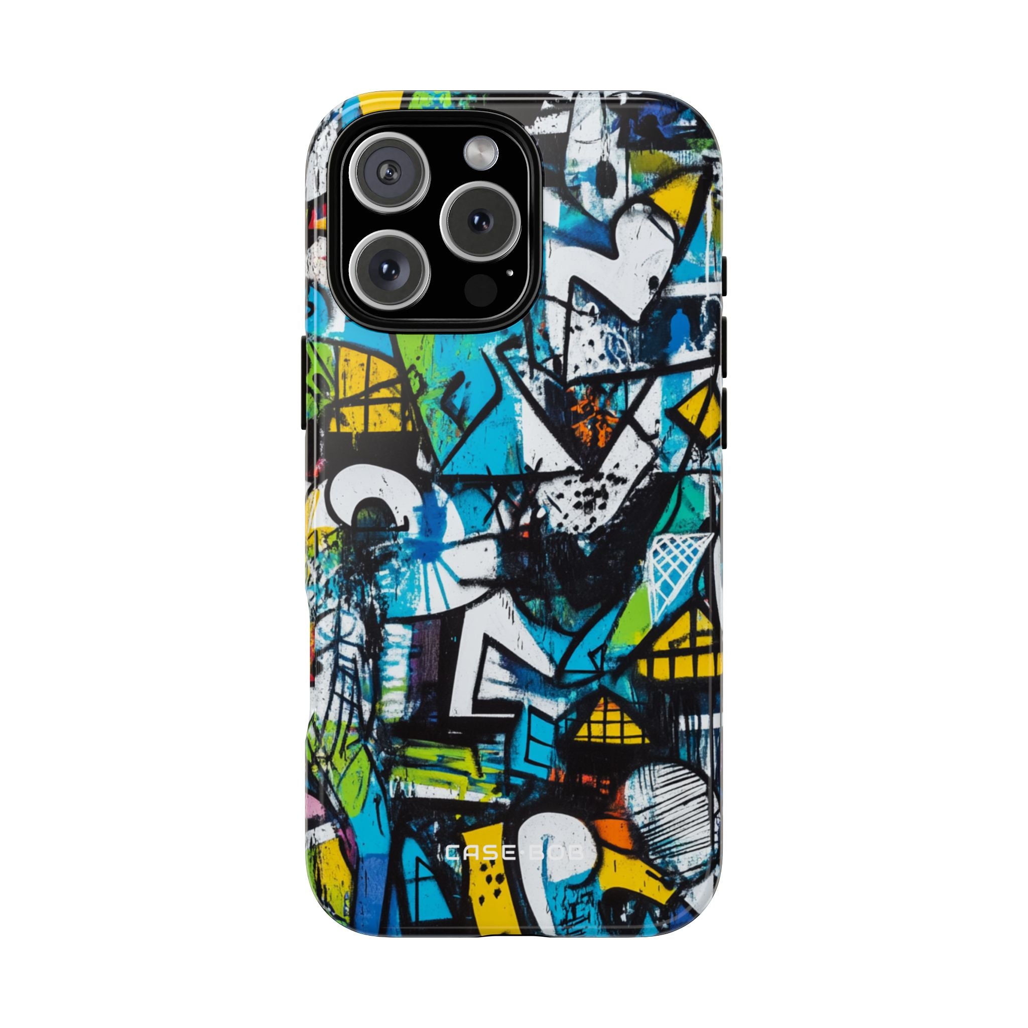 White Ripple Drift iPhone 16 Pro Max Case - Tough