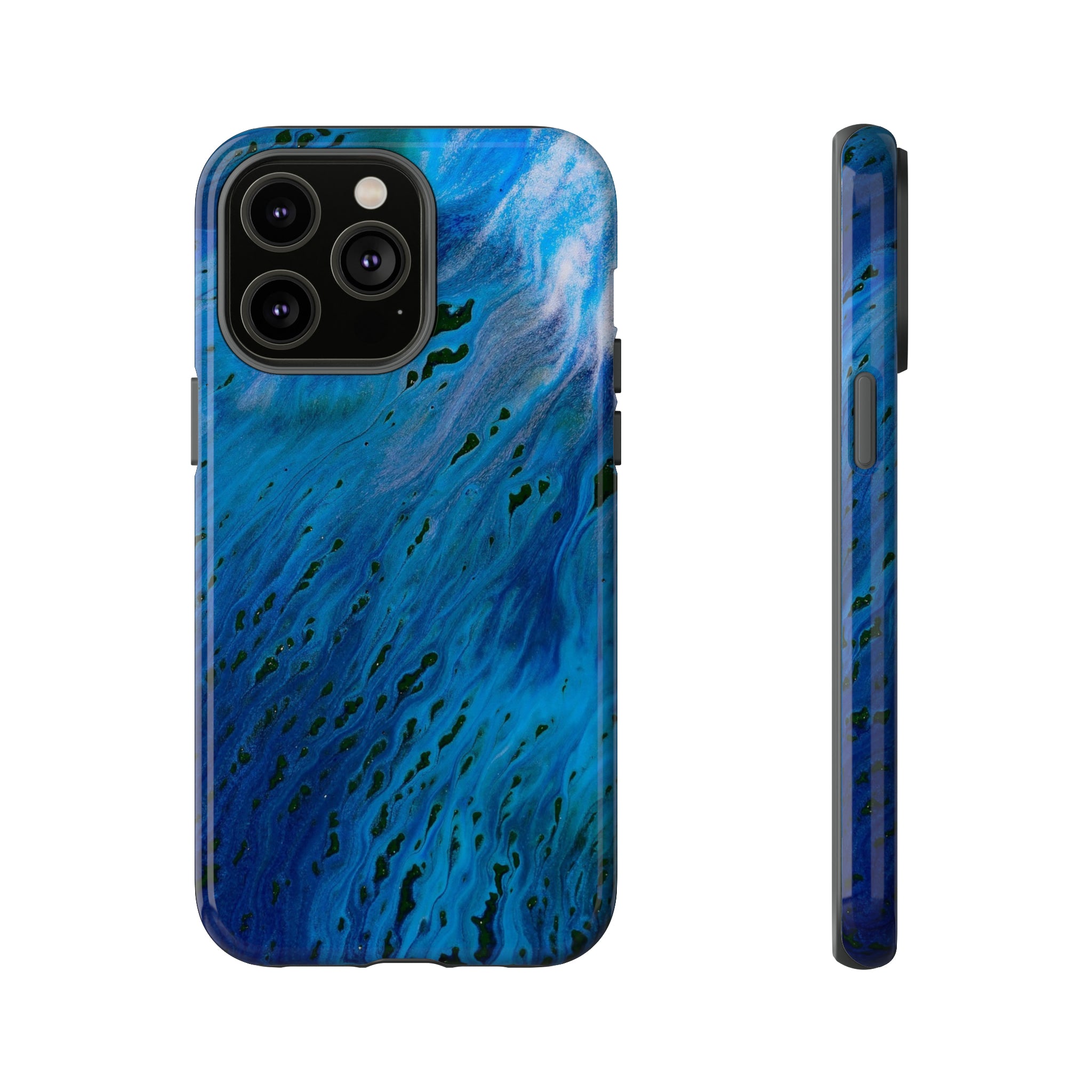 Blue River Ink Art - Protective Phone Case