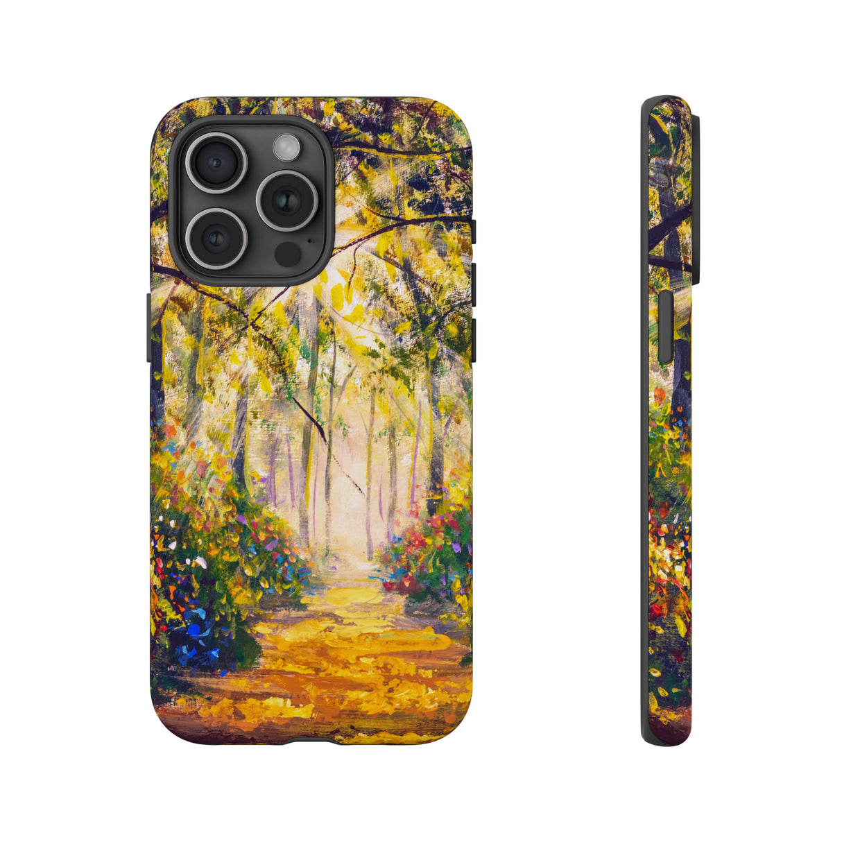 Sunny forest - Protective Phone Case