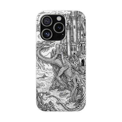 Dragon's Ascent | Flexible Phone Case for iPhone