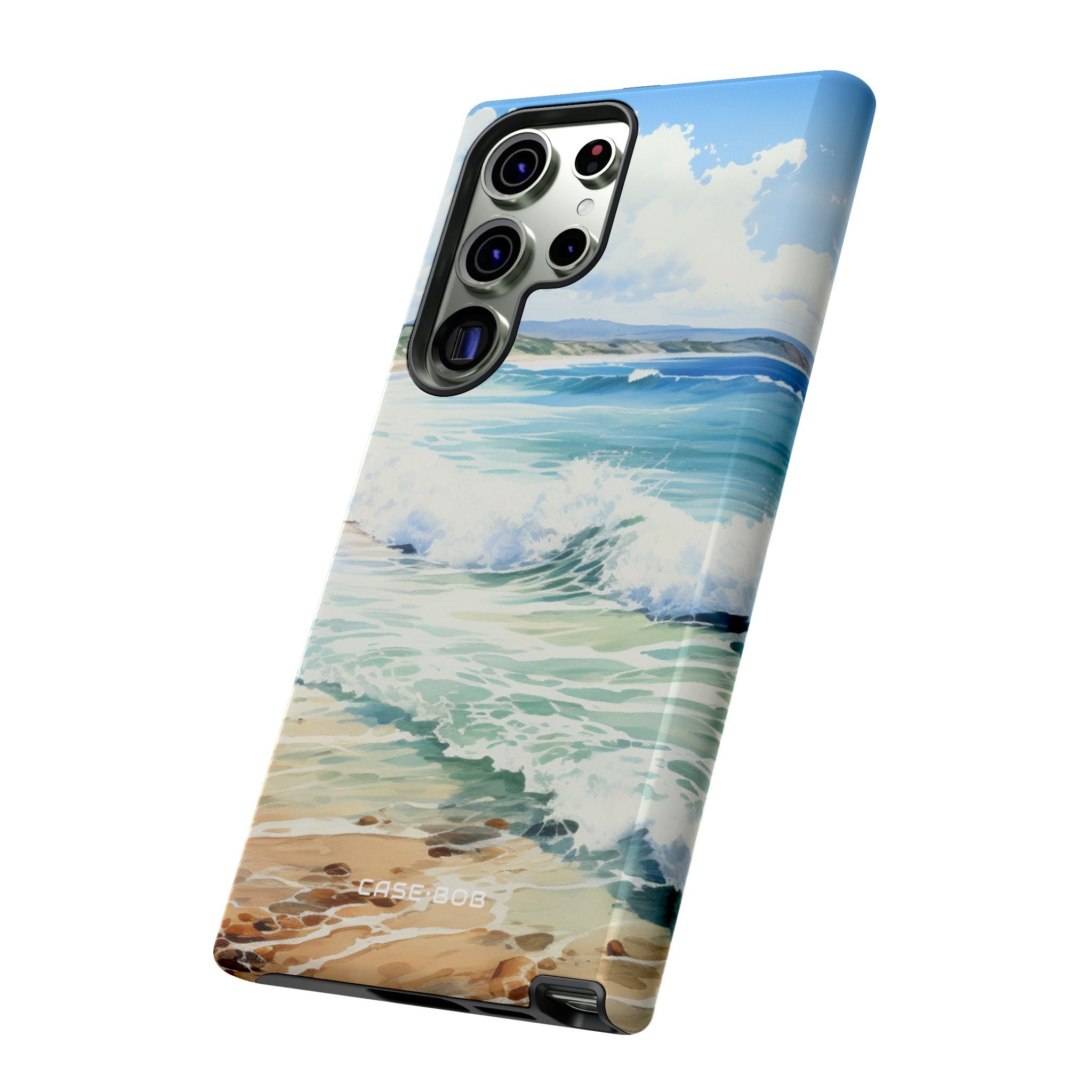Foamy Wave Breeze Samsung S23 Ultra Case - Tough
