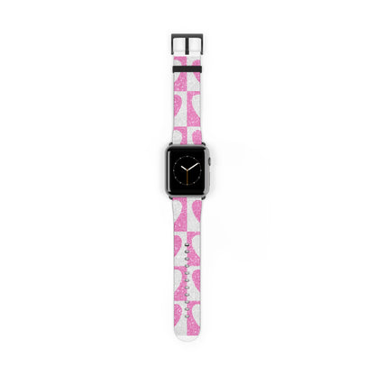 Glitter Heartgrid - Watch Band
