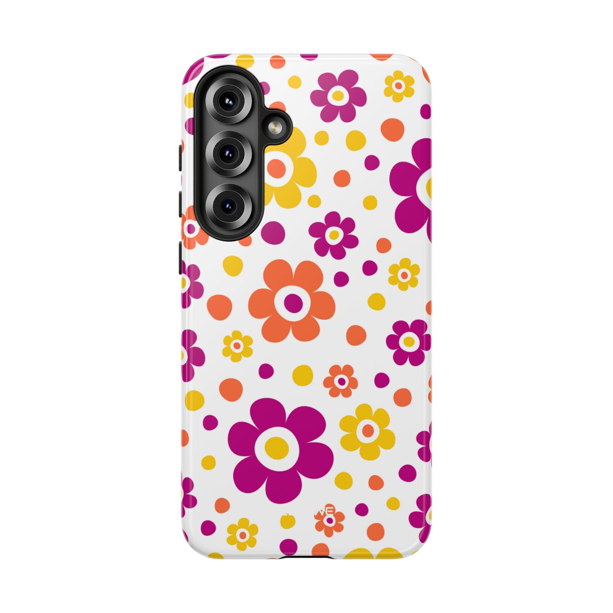 Retro Floral Playfulness - Samsung Case