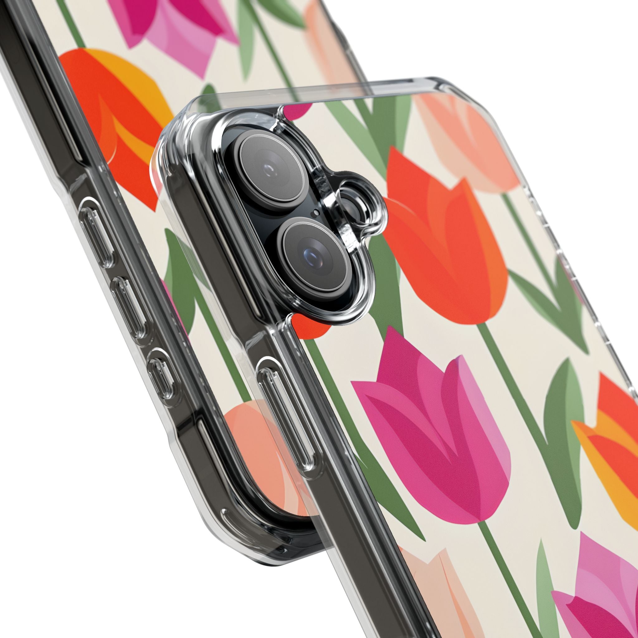 Vibrant Tulip Array iPhone Case - Impact