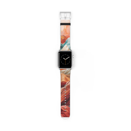 Fabric Peaks Sunset - Watch Band