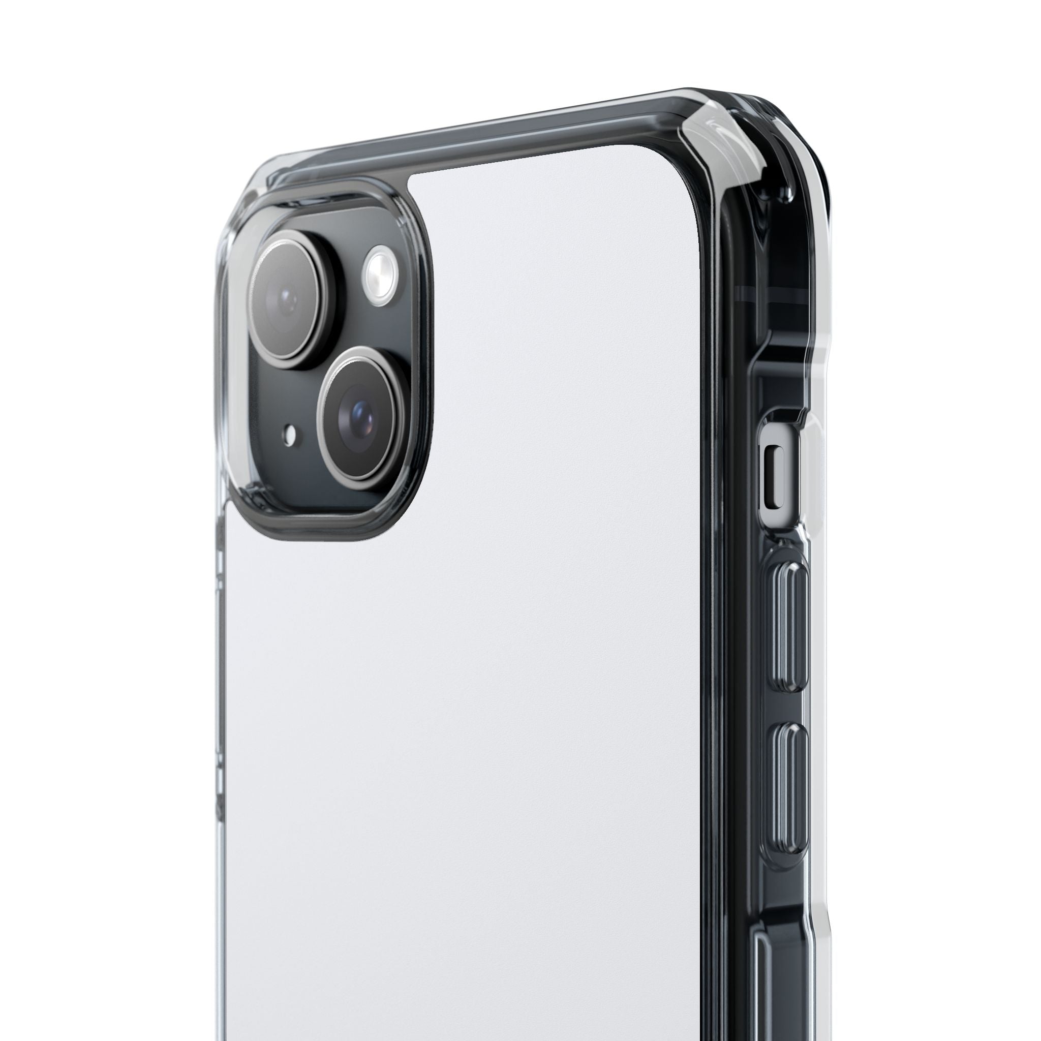 Ghost White - Clear Impact Case for iPhone