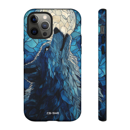 Wolf Howls Moonlight - iPhone Case