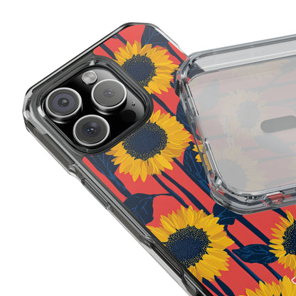 Vibrant Sunflower Rhythm iPhone Case - Impact