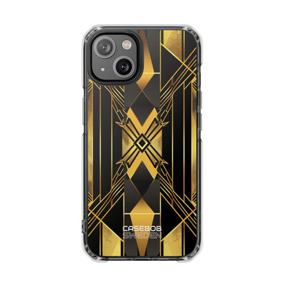 Golden Deco Symphony iPhone 14 - Impact Clear+