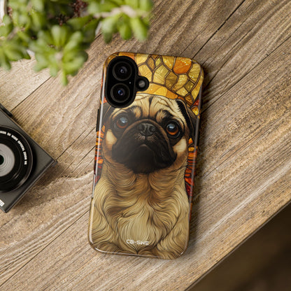 Pug Soars Brightly - iPhone Case