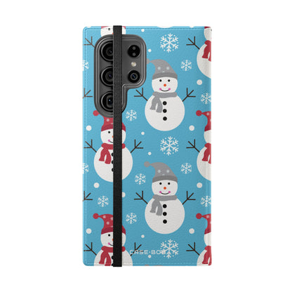 Snowman Glow - Samsung S23 Ultra Case - Wallet