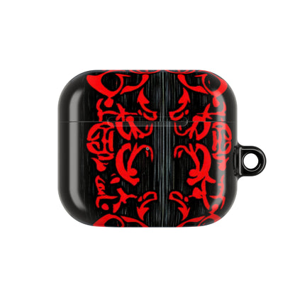 Crimson Swirl - AirPods Case