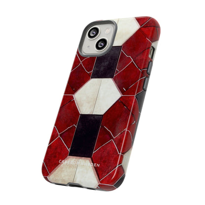 Gothic Hexagon Symmetry iPhone 14 - Tough Phone Case