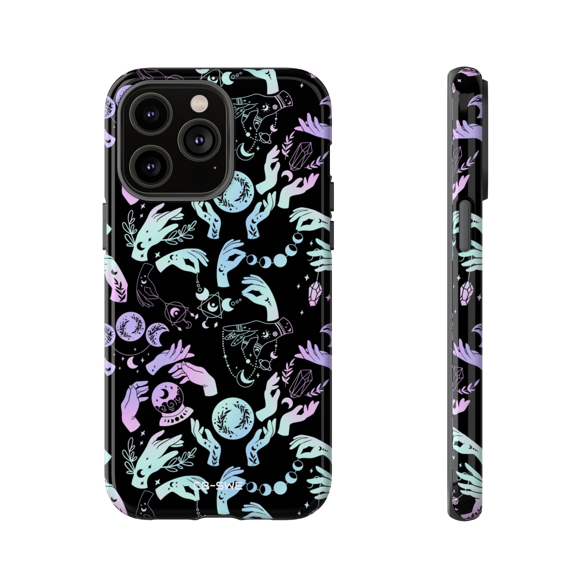 Mystical Celestial Hands - iPhone Case