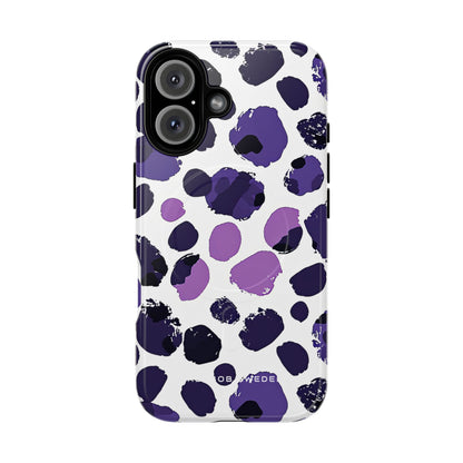 Purple Inkblots iPhone 16 | Tough+ Phone Case