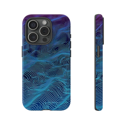 AI Interface: Tech Gradient - Protective Phone Case