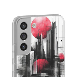 Cyber Gridscape | Flexible Phone Case for Samsung Galaxy