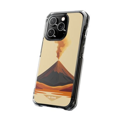 Volcano Erupts Brightly iPhone Case - Impact