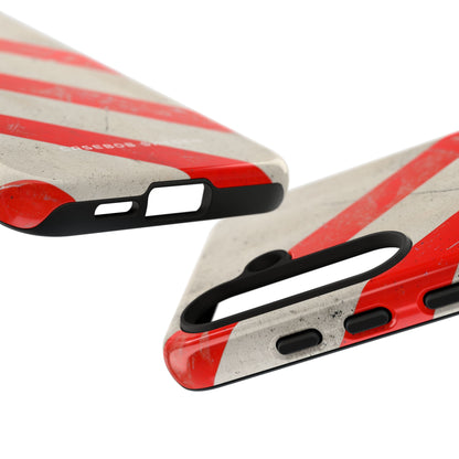 Striker Crimson Stripes Samsung S24 - Tough Phone Case