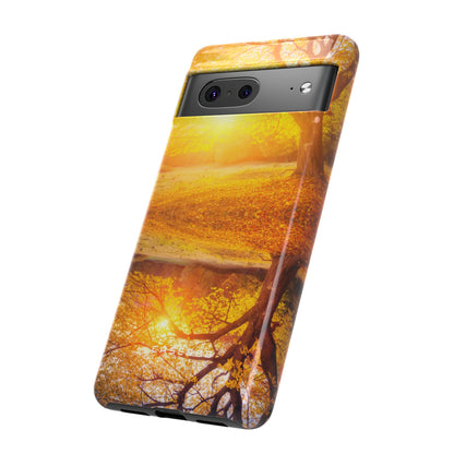 Golden Sundown - Protective Phone Case