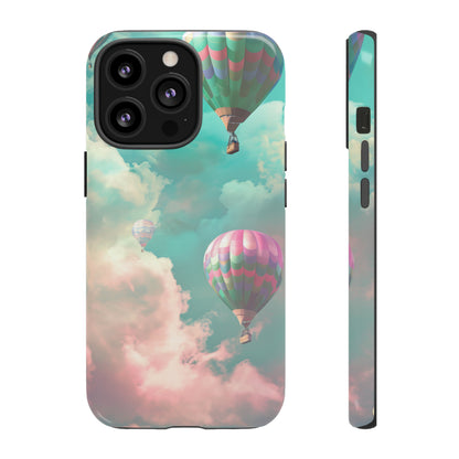 Pastel Balloon Escape - Protective Phone Case