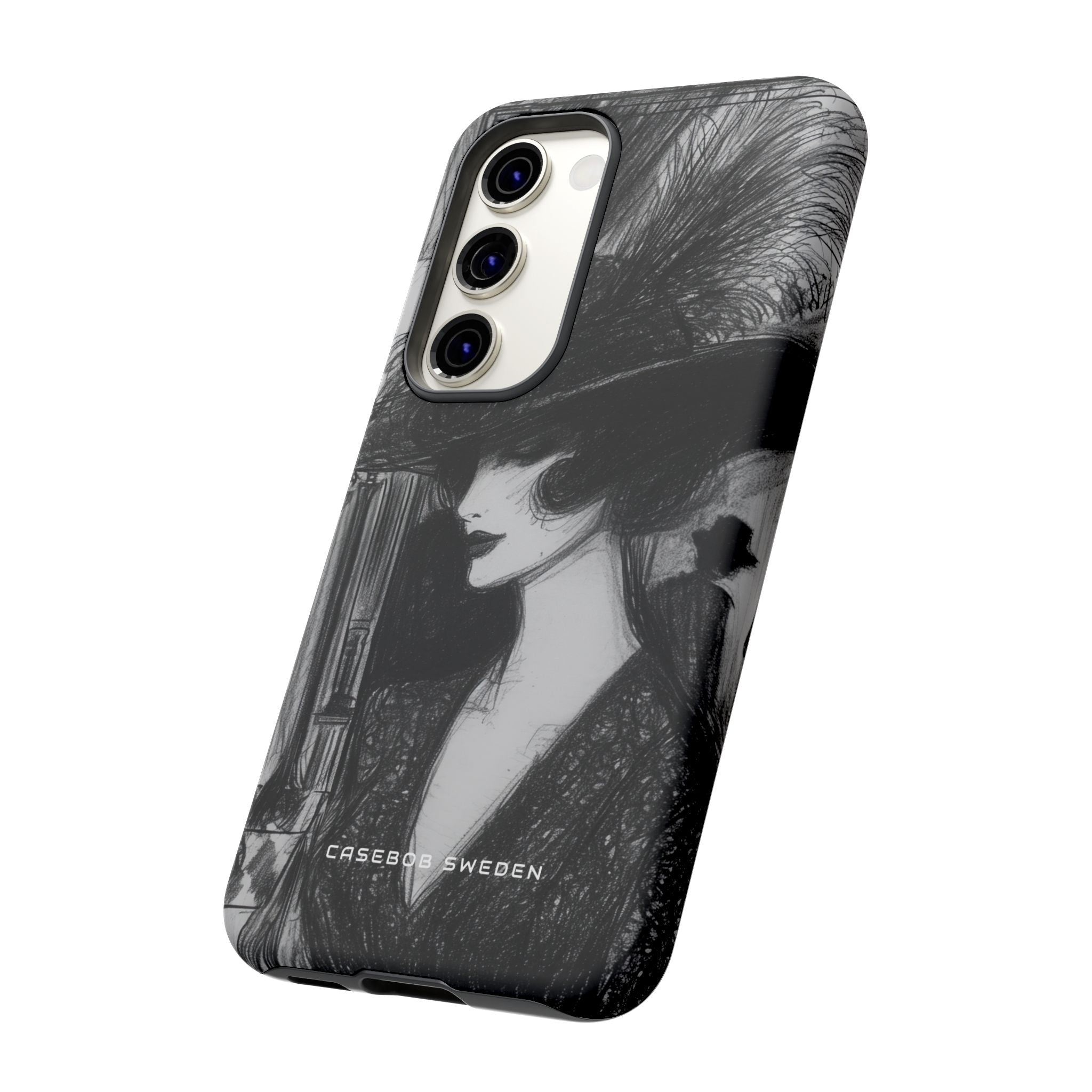 Timeless Elegance in Monochrome Samsung S23 - Tough Phone Case