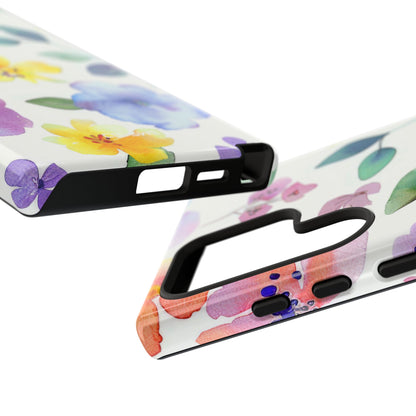 Whimsical Watercolor Florals - Samsung Case
