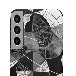 Geometric Elegance | Slim Phone Case for Samsung