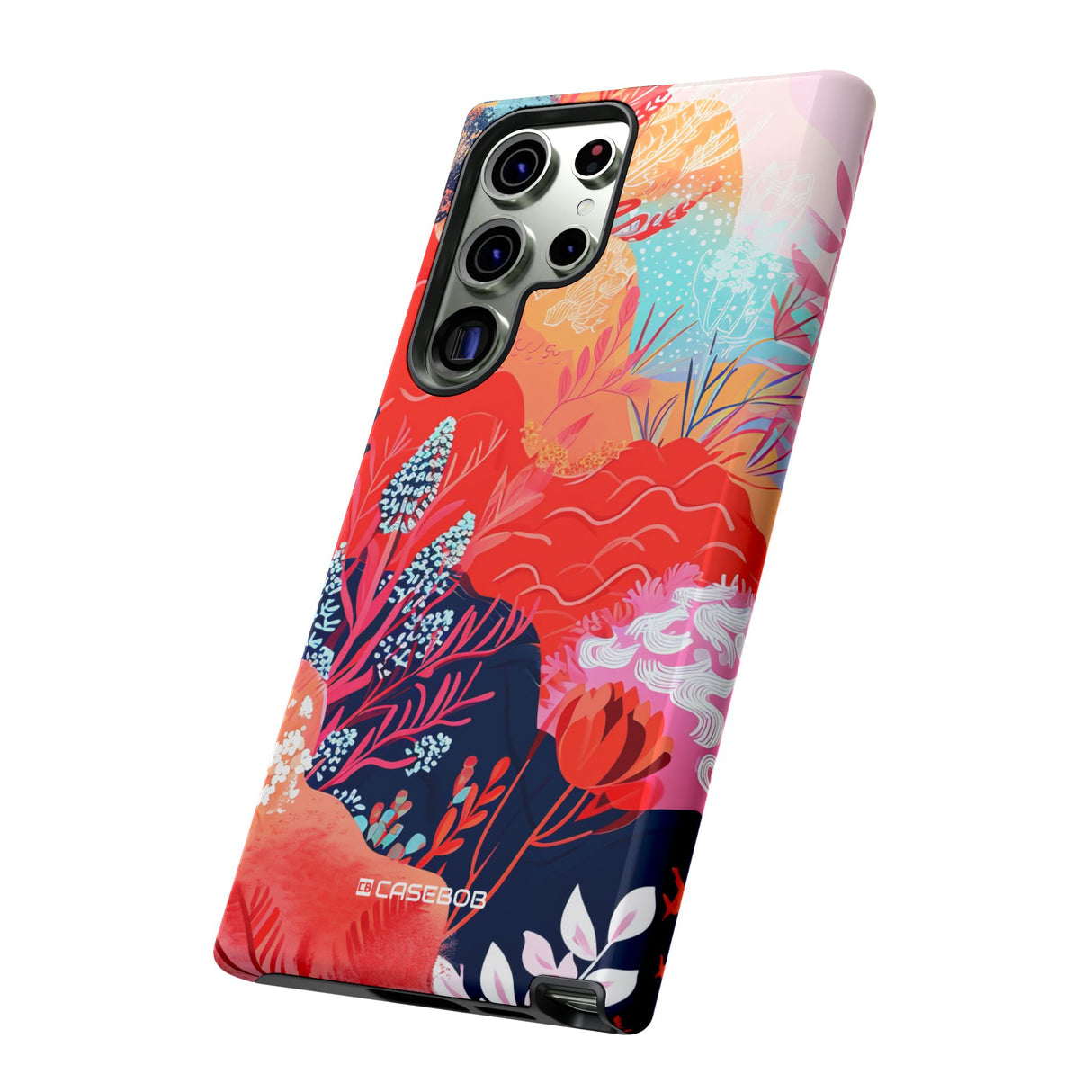 Living Coral Design | Handyhülle für Samsung (Schutzhülle)