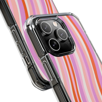 Vibrant Wave Symphony iPhone Case - Impact